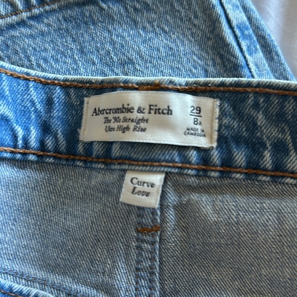 The 90s straight Ultra high rise jeans - Picture 3 of 5